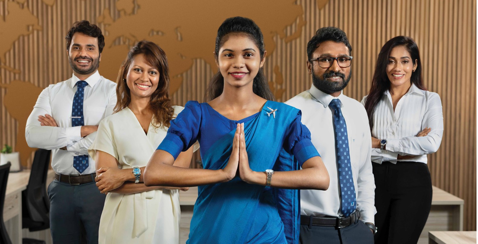 The Traveller Global team welcoming travellers